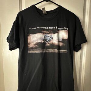 Modest Mouse Moon and Antarctica tshirt XL